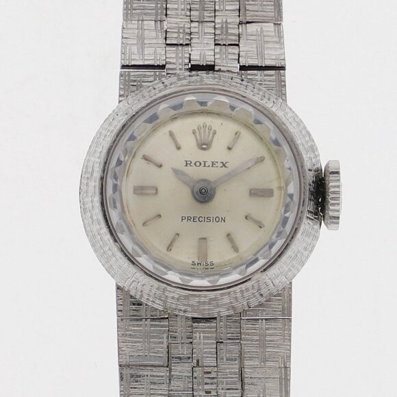 Rolex Accessories - WATCH ROLEX Precision Silver WG/SV MN